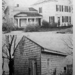 Dr. Owen's home (top), built in 1856, his first home (bottom) shown in 1938