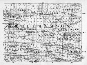 1876 County Map