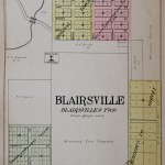 1908 Blairsville Plat Map