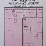 1908 Corinth PO Plat Map