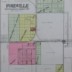 1908 Fordville Plat Map