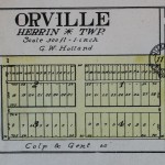 1908 Orville Plat Map