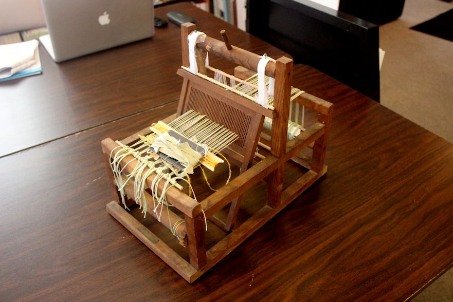 Museum Now has Operational Mini Loom  Williamson County Illinois  Historical Society